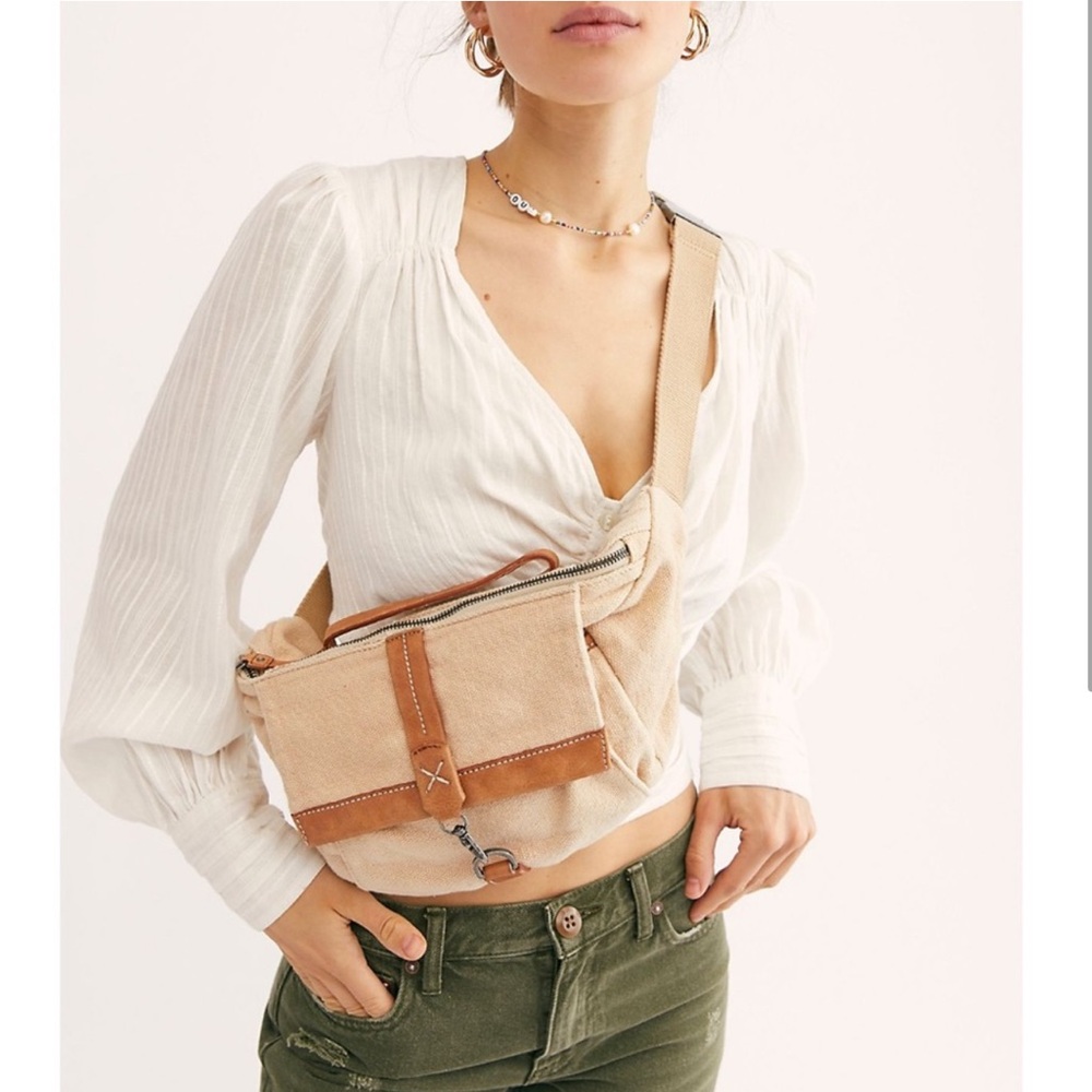 Free People Canvas Belt Bag
